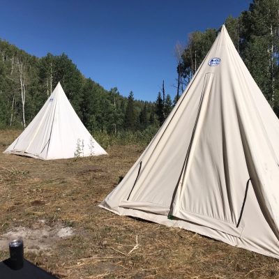 Single pole tent