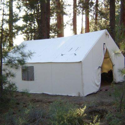 Canvas wall tent