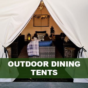 outdoor dining tents