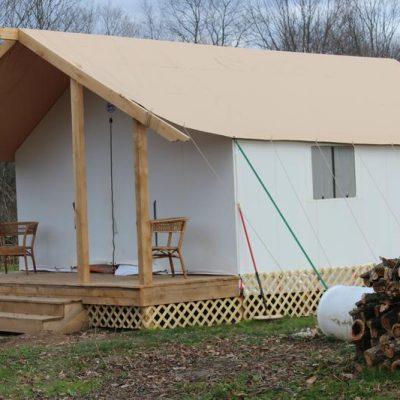 Glamping tent