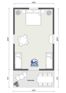 large glamping tent dimensions
