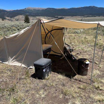 Single shot tent