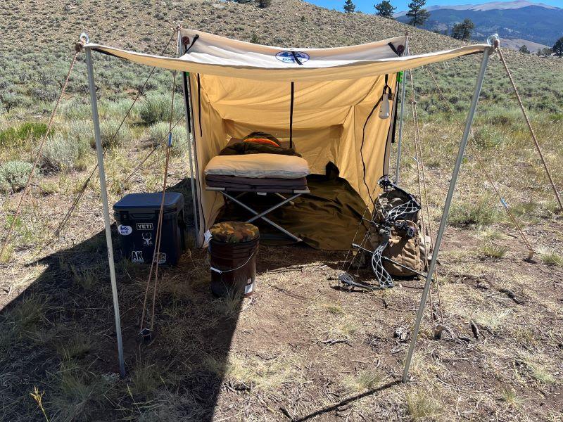 Single shot tent