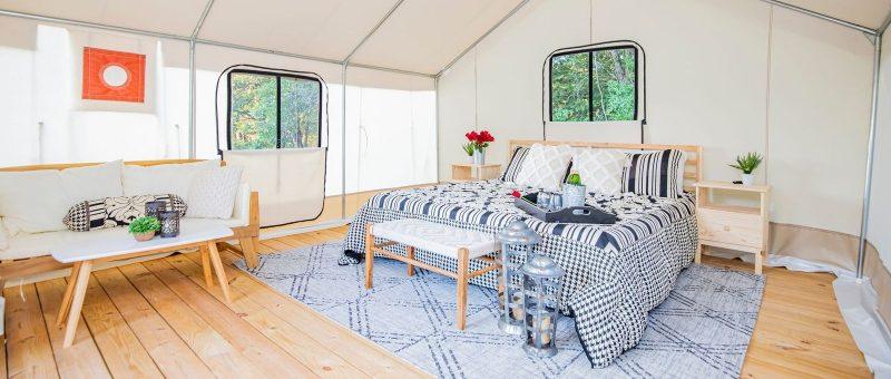 Small Glamping Tent
