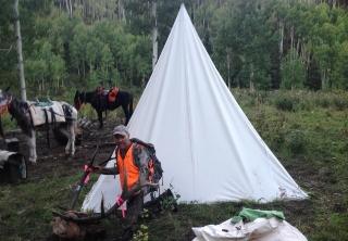 Sigle Pole Tent
