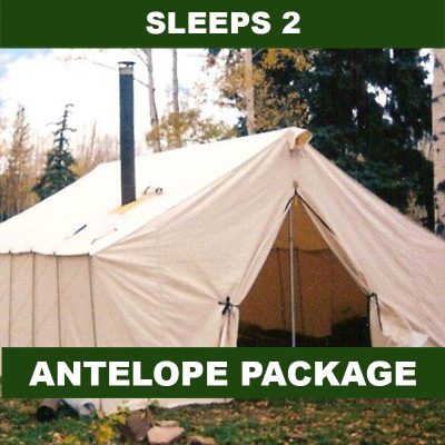 Canvas Wall Tent With Stove