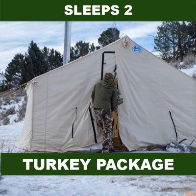 Canvas Wall Tent With Stove