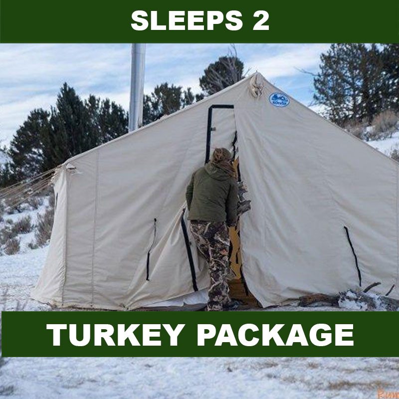 Canvas Wall Tent With Stove