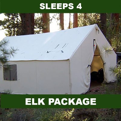 Canvas Wall Tent With Stove